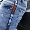  Martin Mixs Bleached White/Red/White Jeans Light Blue Джинсы мужские в Украине