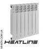 Биметаллический радиатор HEATLINE  300*80, Китай (вес секции 1,26)