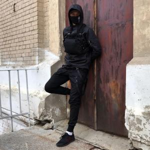 Фото Одежда Куртка-анорак мужская Пушка Огонь Wildscar черная