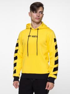 Фото Одежда Худи утепленный Off White - Stripe and Cross, Yellow