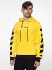 Худи утепленный Off White - Stripe and Cross, Yellow