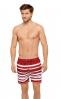 Полосатые пляжные шорты Marc &amp; Andre MS20-01 48(M) Красный-Белый Marc &amp; Andre MS20-01
