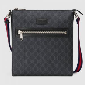 Фото Сумки Gucci GG Supreme Messenger Black/Grey