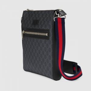 Фото Сумки Gucci GG Supreme Messenger Black/Grey