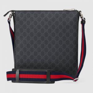 Фото Сумки Gucci GG Supreme Messenger Black/Grey