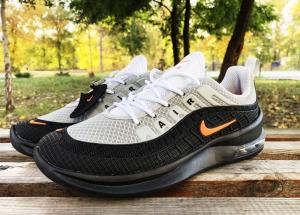 Фото Обувь Кроссовки Nike Airmax черно-серые