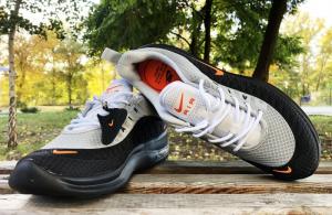 Фото Обувь Кроссовки Nike Airmax черно-серые