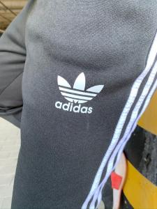 Фото Одежда Утеплённые штаны Adidas 3 Stripes Черные