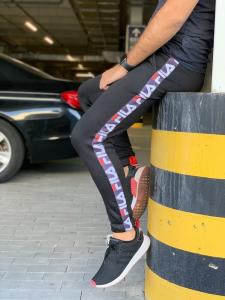 Фото Одежда Утепленные штаны Fila Черные