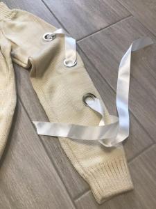 Фото Одежда Женский вязяный комплект бежевый