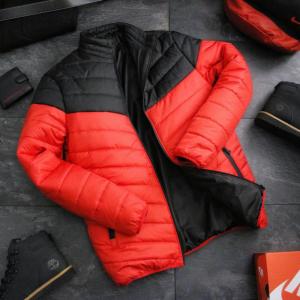 Фото Одежда Стеганка bicolor красно-черная