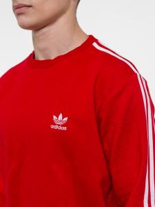 Фото Одежда Свитшот утепленный в стиле Adidas красный