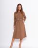Платья ISSA PLUS 11067  XL бежевый