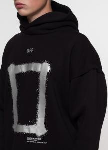 Фото Одежда Худи утепленный Off White - Rectangle, Black