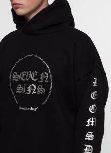 Фото Одежда Худи утепленный 7Sins - Logo, Black