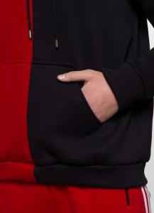 Фото Одежда Худи утепленный Ira - Be Happy, BlackRed