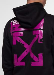 Фото Одежда Худи утепленный Off White - 99 Cross, BlackPurple