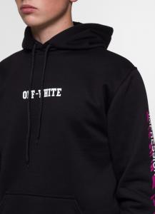 Фото Одежда Худи утепленный Off White - 99 Cross, BlackPurple