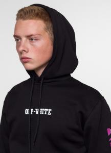 Фото Одежда Худи утепленный Off White - 99 Cross, BlackPurple