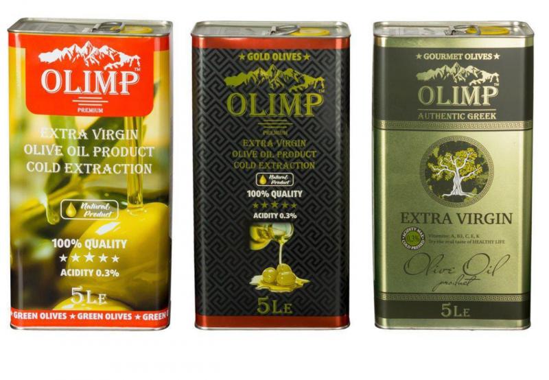 Фото Оливковое масло Олимп Блек Лейбл Оливковое масло EXTRA VIRGIN OLIVE OIL Olimp Black Label 5 л.