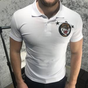 Фото Одежда Polo Balmain Tiger Stars White
