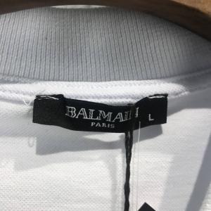 Фото Одежда Polo Balmain Tiger Stars White
