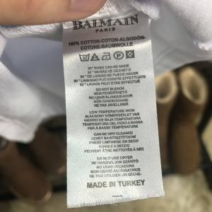 Фото Одежда Polo Balmain Tiger Stars White