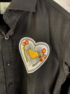 Фото Одежда Shirt Gucci Tiger with Heart Black