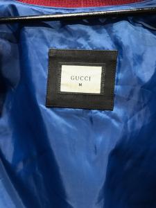 Фото Одежда Jacket Gucci Bomber With Appliqué Black