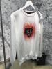 Sweatshirt Gucci Angry Cat Appliqué White