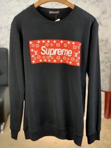 Фото Одежда Sweatshirt Supreme Logo Black