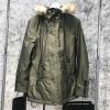 White Route Carson Parka Green