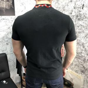 Фото Одежда Gucci Cotton Polo With Kingsnake Embroidery Black