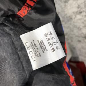 Фото Одежда Gucci Flora Tiger Print Silk Bomber Jacket Blue