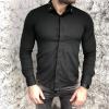 Givenchy Poplin Shirt With Metallic Stars Black