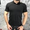 Gucci Cotton Polo with Tiger Embroidery Black