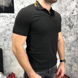 Фото Одежда Gucci Cotton Polo with Tiger Embroidery Black
