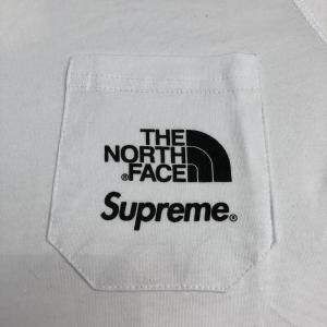 Фото Одежда North Face x Supreme T-Shirt Pocket Logo White