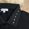  Valentino Polo Rockstud Untitled Black Женская трикотажная одежда в Украине