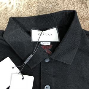 Фото Одежда Gucci Cotton Polo Angry Cat Modern Future Black