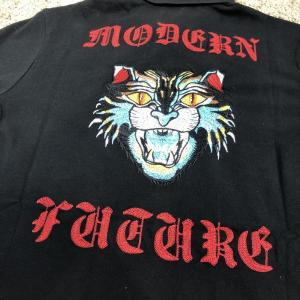 Фото Одежда Gucci Cotton Polo Angry Cat Modern Future Black