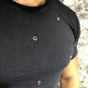 Фото Одежда Valentino T-Shirt Hole Dot Black
