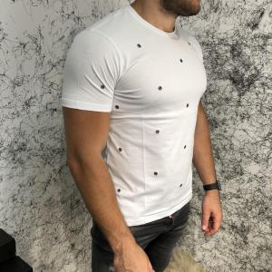 Фото Одежда Valentino T-Shirt Hole Dot White