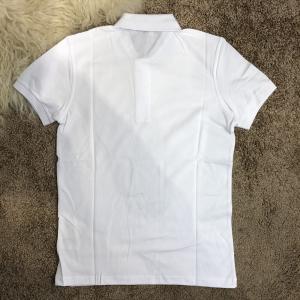Фото Одежда YSL Cotton Polo Pique Band White