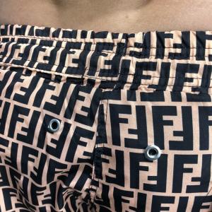 Фото Одежда Fendi Swimming Trunk FF Logo Bronzo/Black