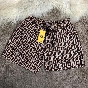 Фото Одежда Fendi Swimming Trunk FF Logo Bronzo/Black