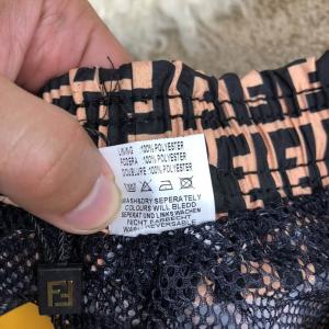 Фото Одежда Fendi Swimming Trunk FF Logo Bronzo/Black