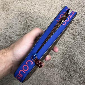 Фото Сумки Бумажник Louis Vuitton Zip Around Monogram Pacific Classic/Blue