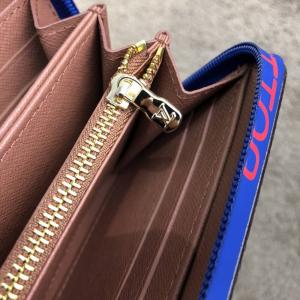Фото Сумки Бумажник Louis Vuitton Zip Around Monogram Pacific Classic/Blue
