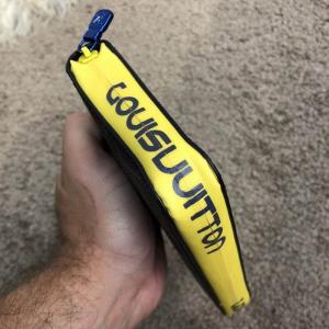 Фото Сумки Бумажник Louis Vuitton Zip Around Monogram Eclipse Pacific Yellow